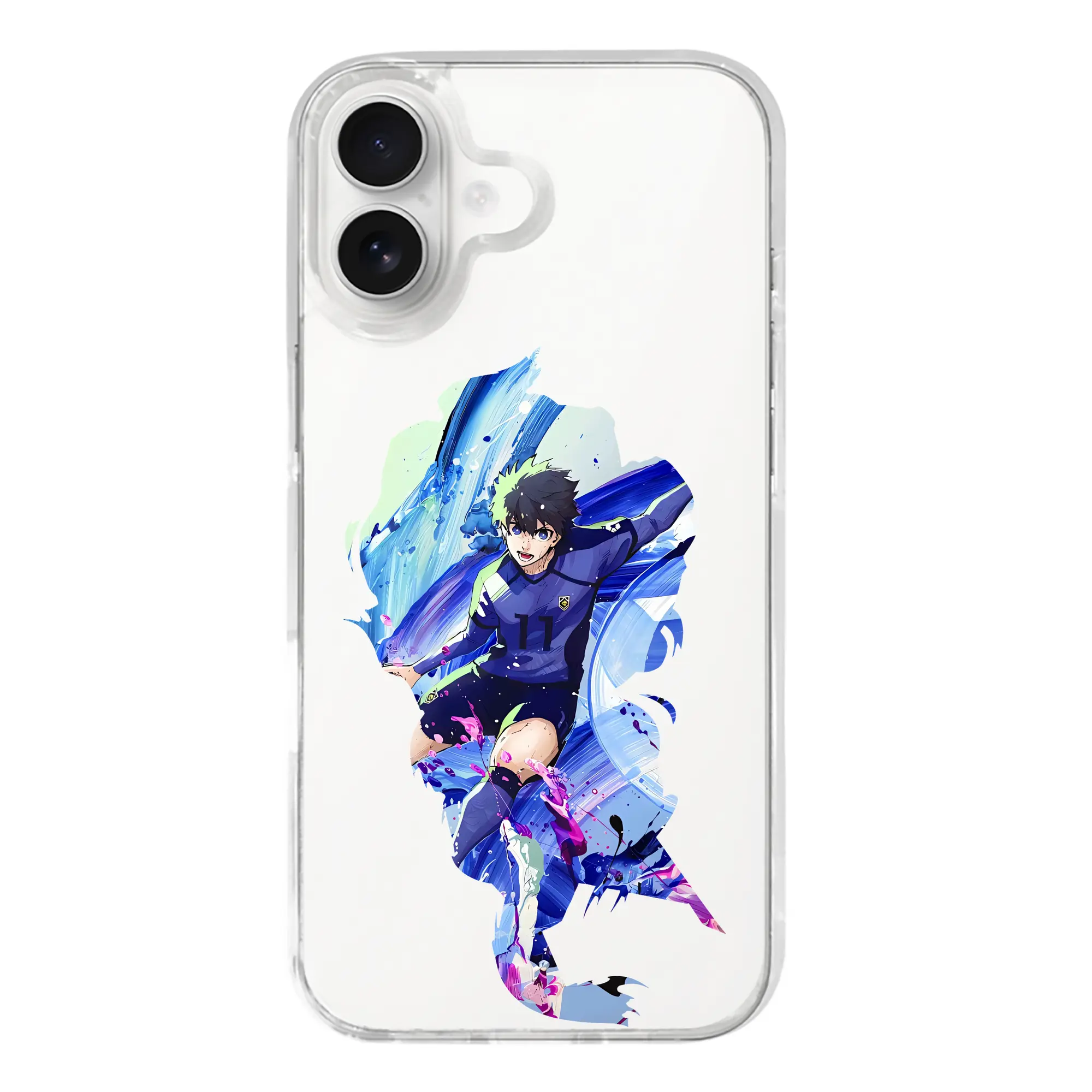 ブルーロック グッズ 潔 世一 - iPhone 17シリーズ 透明スマホケース – 薄型・耐衝撃・精密フィット保護カバー